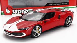 FERRARI 296 GTB ASSETTO FIORANO 2022 ROT 1:18 BBURAGO