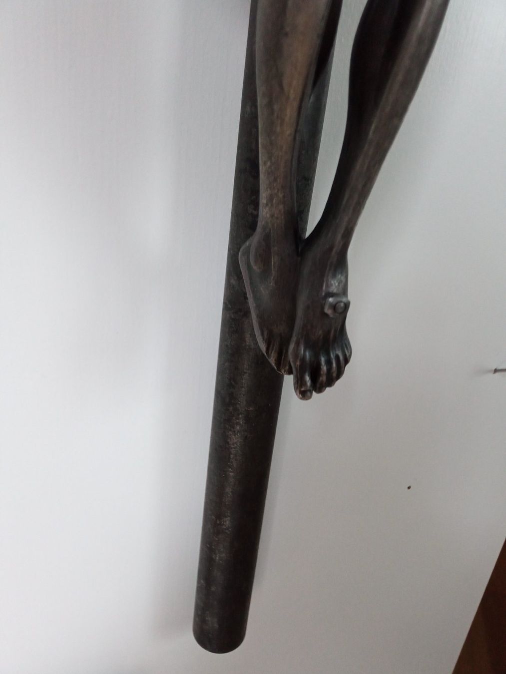 Statuette: Schweres Eisen Kruzifix – Usato da Zürich venduto da edi_c2m6 7