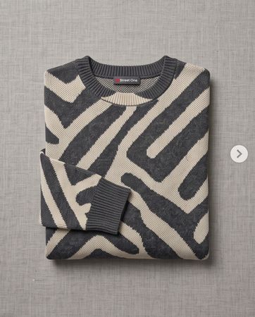 Pull motif zébré Street One - très bon état - taille M