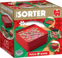 Jumbo Puzzle Sortierfächer 6 Stück, 20x20 cm, Kunststoff