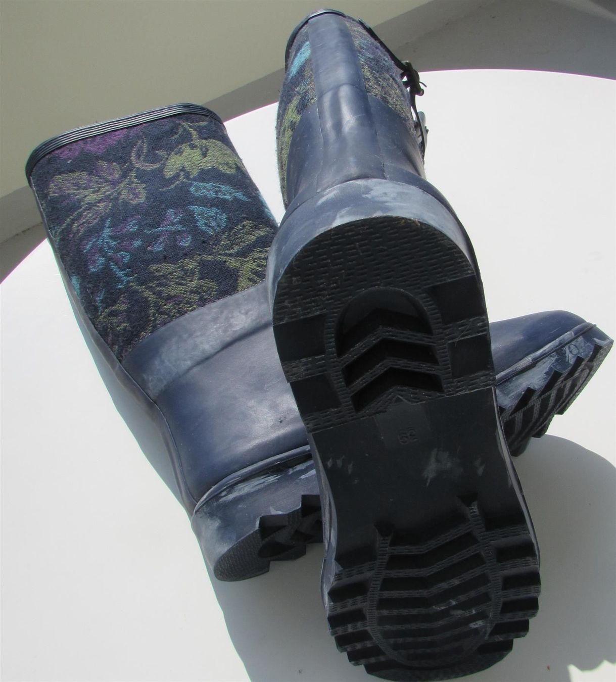 Scarpe da donna: Gartenstiefel mit Blumenmuster – Usato da Aadorf venduto da Olymp05 4