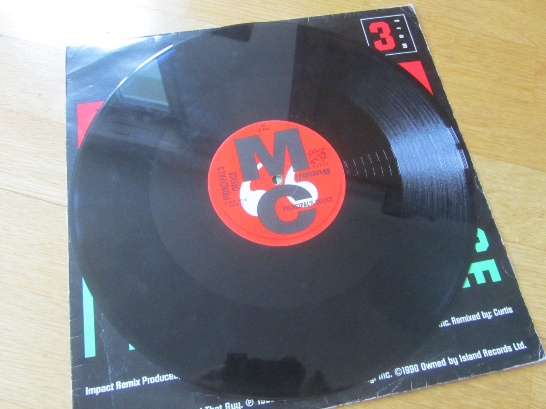 Dischi in vinile: Young M.C. - Principal's Office - Vinyl Single - 1989 – Usato da Seengen venduto da mikelele 1