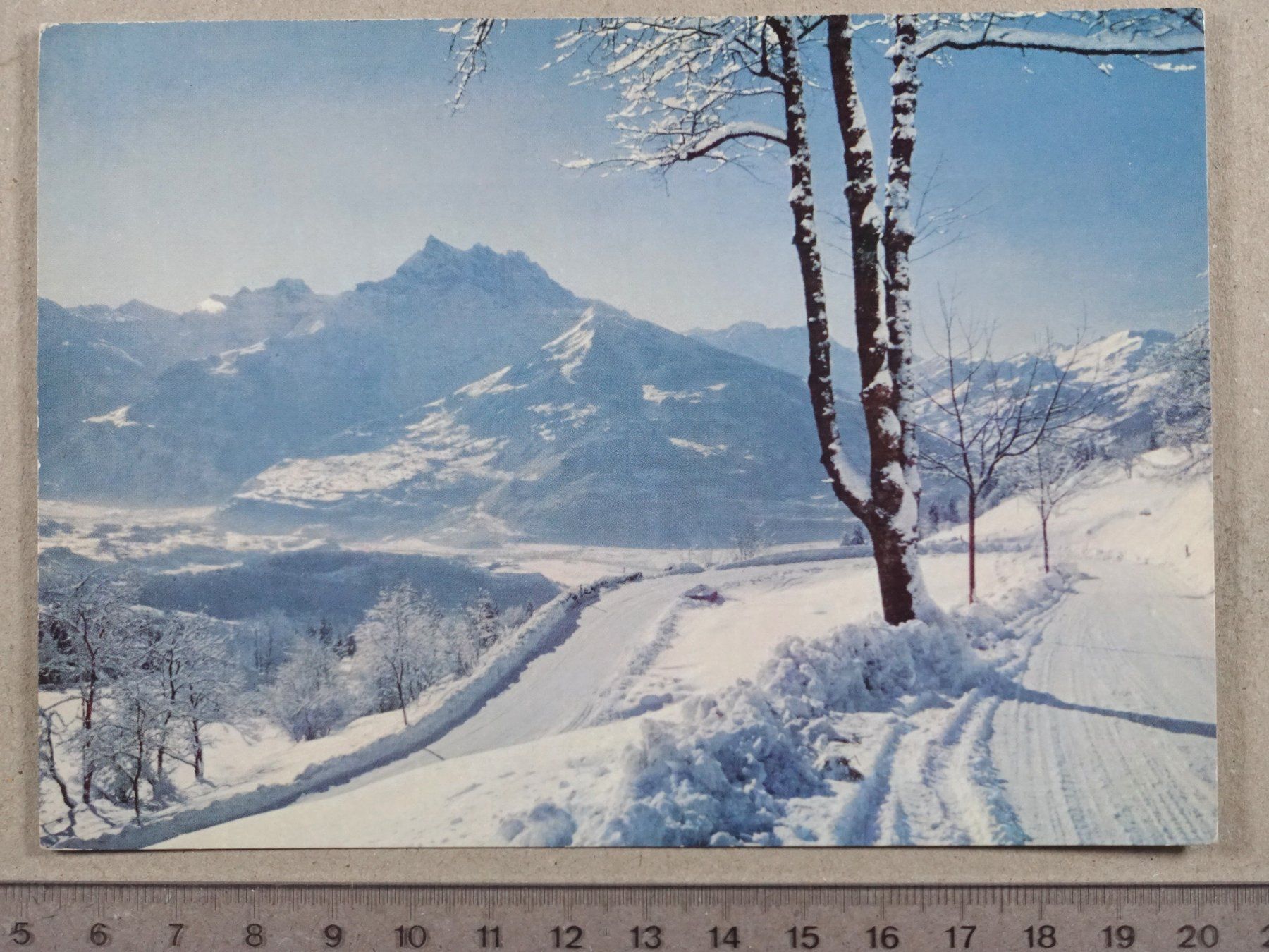 Cartoline postali: Villars, 1976 – Usato da Lenzburg venduto da fh1