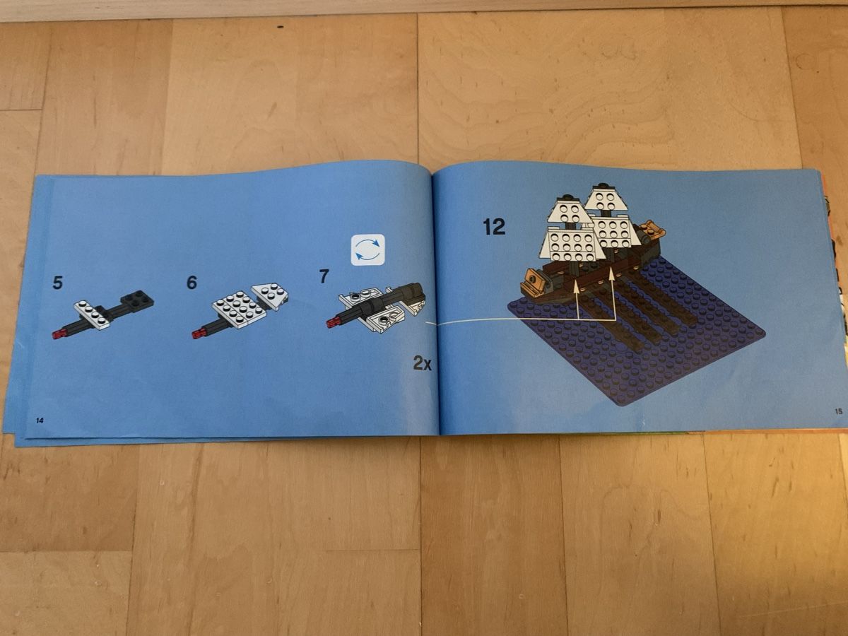 Giochi: LEGO Pirate Plank 3848 Gesellschaftsspiel – Usato da Basel venduto da Bonzito43 4