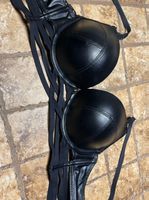 Chic Reggiseno di Pelle Ecco -Push Up-con strisce-85A/B