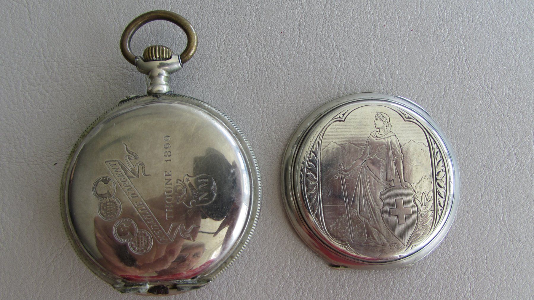 Orologi: Alte, antike Taschenuhr – Usato da Weesen venduto da Travelersplace 7