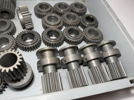 Sortiment Zahnräder Modul 2 Metall