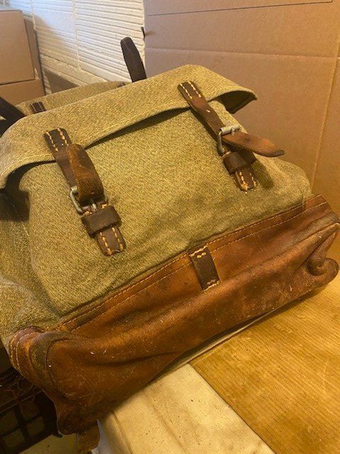 Schweizer Armee Zaini: MILITÄR RUCKSACK 1955  CH ARMEE – Usato da Chur venduto da silbermon 5