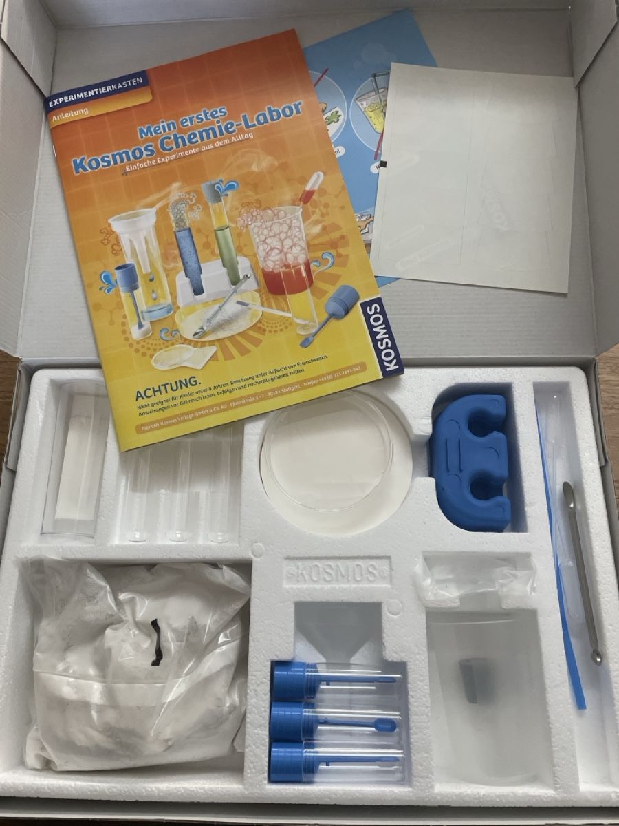 Kit di costruzioni: Kosmos Chemie-Labor - Experimentierkasten – Nuovo (secondo la descrizione) da Männedorf venduto da Pnibo 2