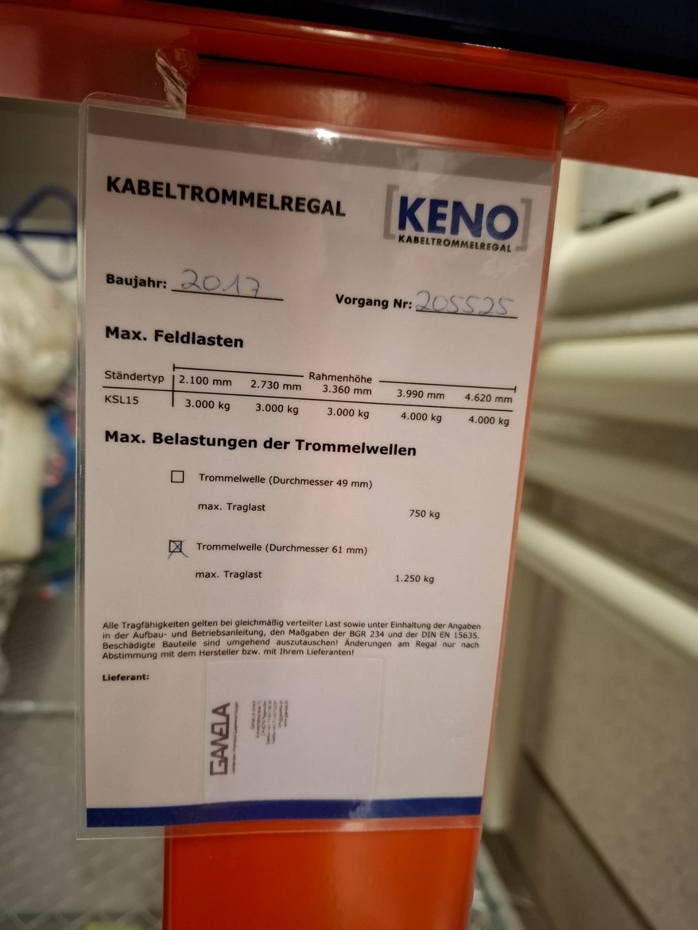 Scaffali: KENO Trommelregal – Usato da Wil SG venduto da Restwert_Wil 4
