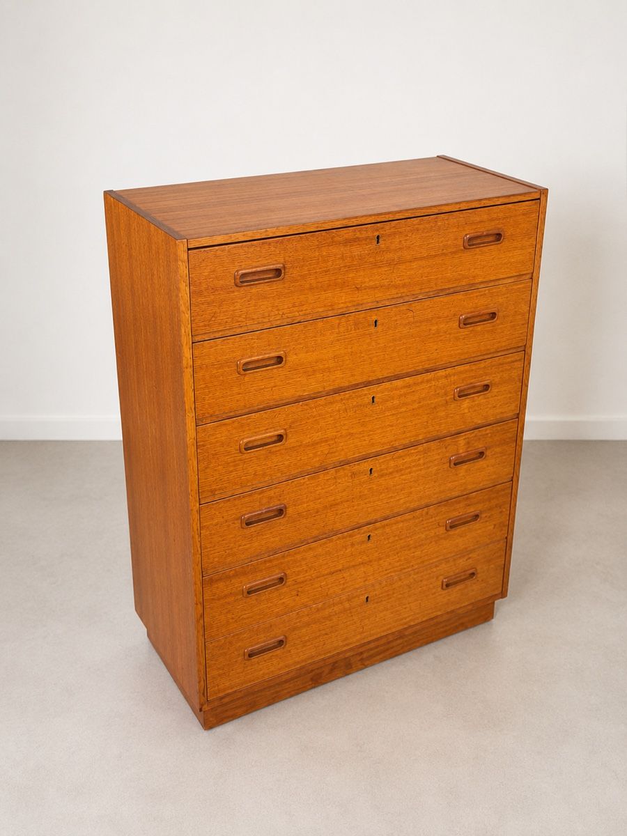 Cassettiere: Mid-Century Kommode, Danish Teak – Usato da Dachsen venduto da Lor_sch 1