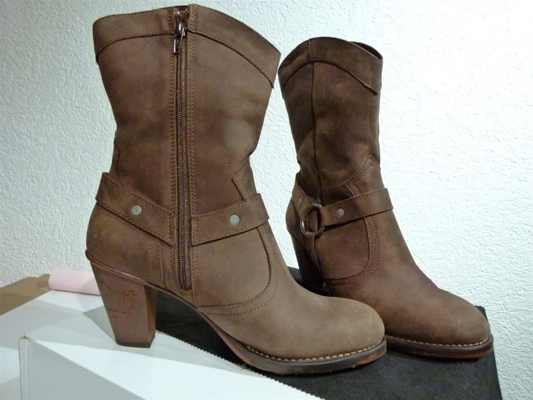 Neosens Scarpe da donna: Neosens Leder Stiefel Gr. 40 Lp,259_Fr. – Nuovo (secondo la descrizione) da Uerkheim venduto da Justi.y 4