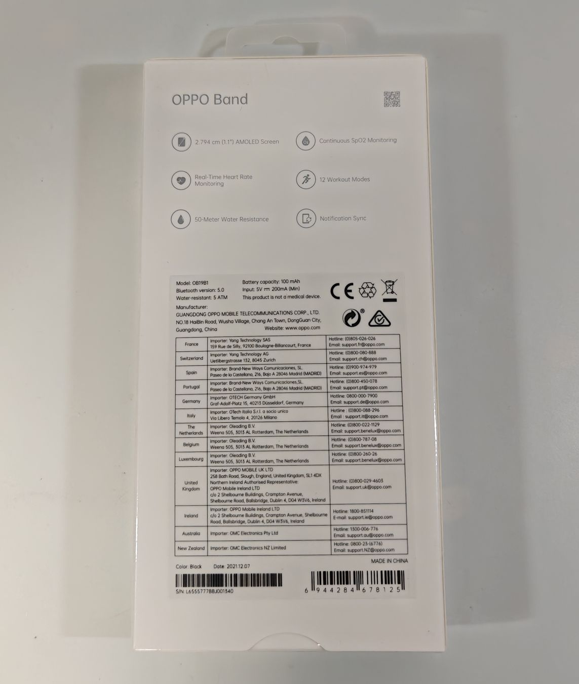 Bracciali & Braccialetti: Oppo Band – Nuovo e nell'imballaggio originale da Ehrendingen venduto da Rocky985 1