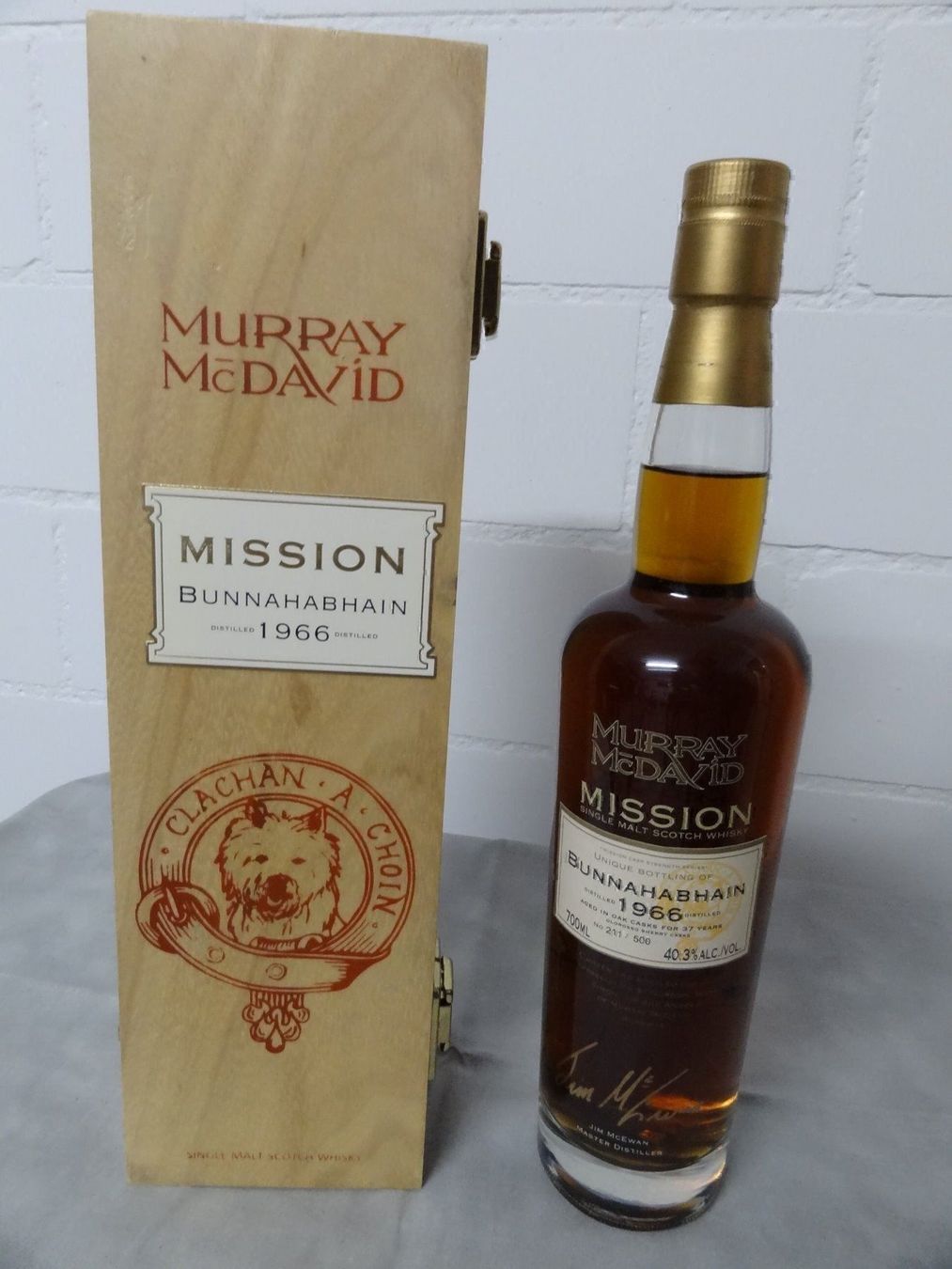 Bunnahabhain Spirituosen: Bunnahabhain 1966 / Mission Series – Neu und originalverpackt aus Neunkirch von reca90