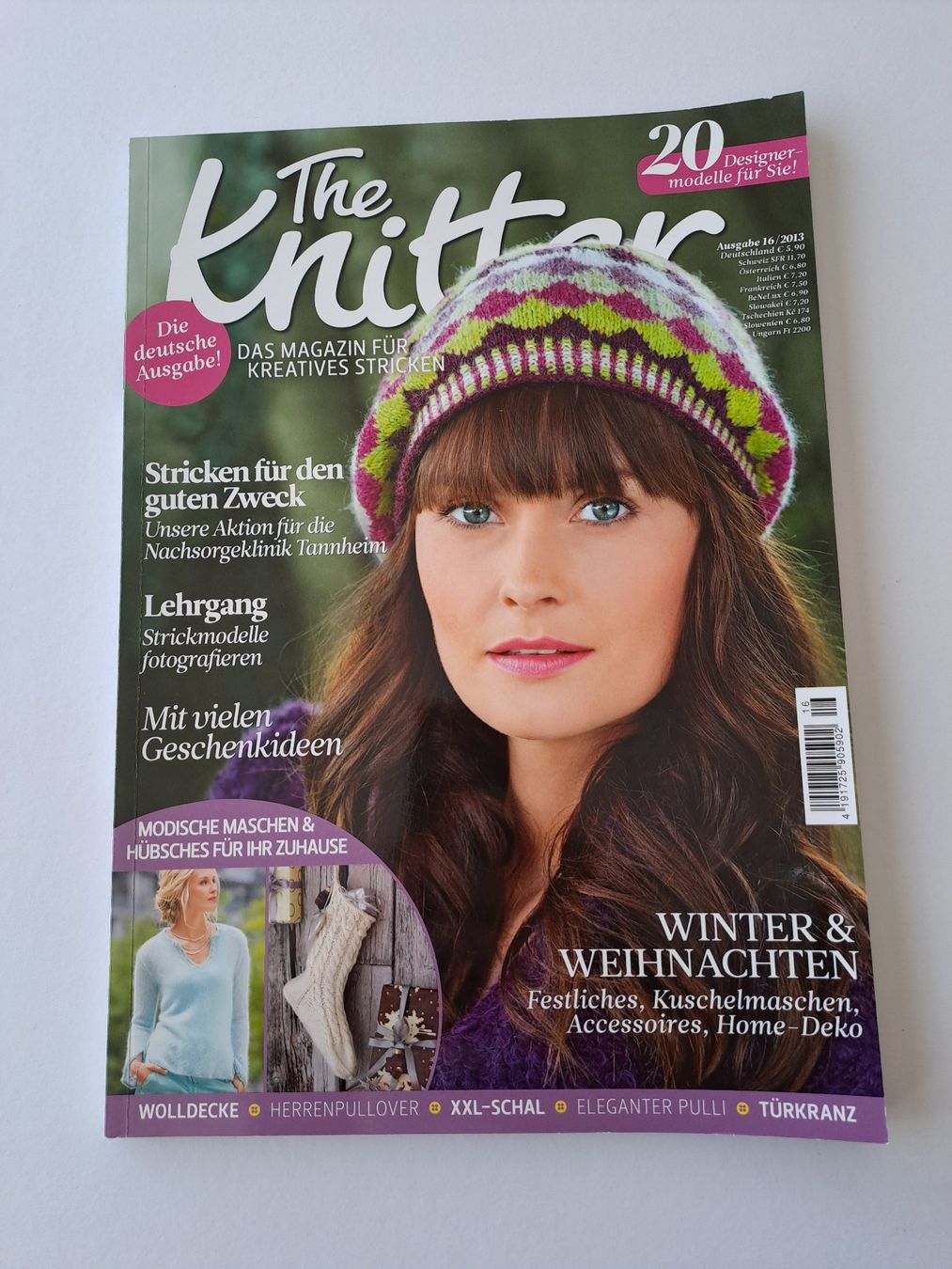 Riviste & Magazine: Strickheft The knitter Ausgabe 16 / 2013 Strickdesign – Usato da Glashütten venduto da Schwebefisch