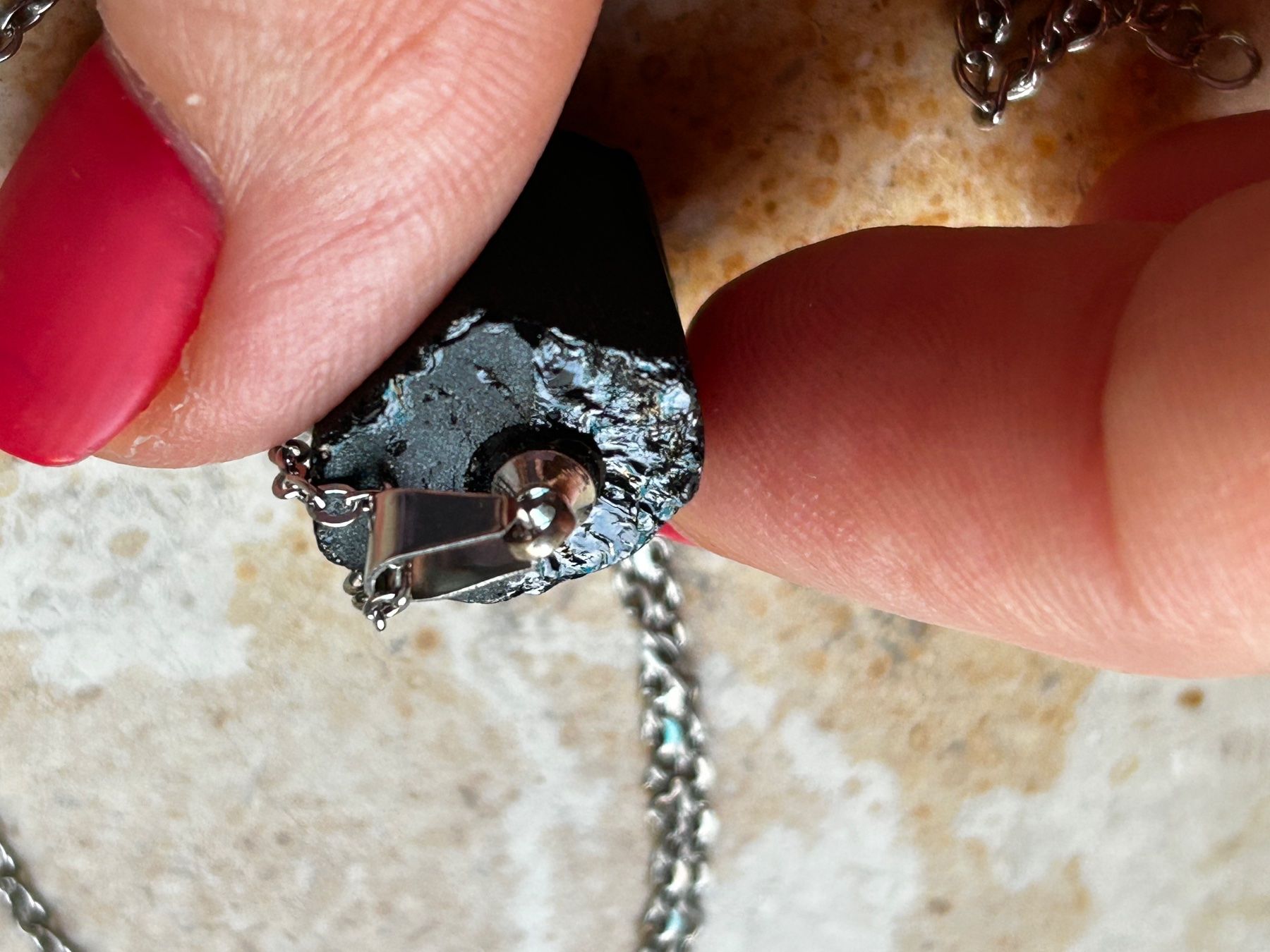 Ciondoli: Anhänger zum Schutz Black stone – Usato da Dittingen venduto da Bijoubelle 8
