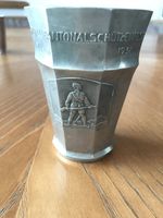 St. Gallen Kantonalschützenfest WIL 1938 AA R  Zinn / Silber