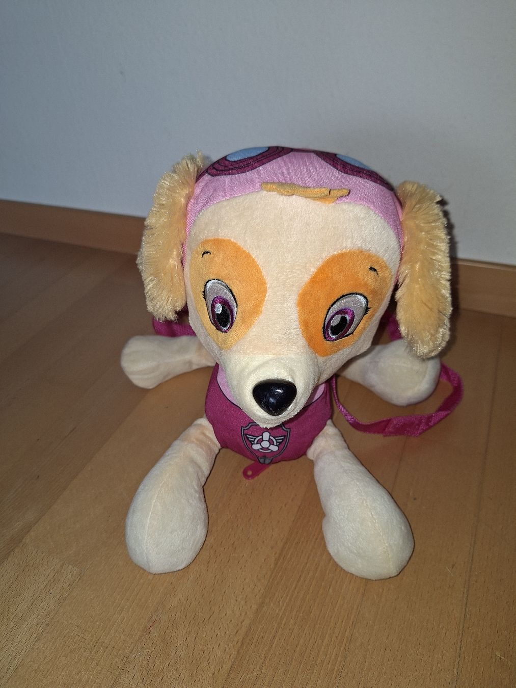 Giocattoli: Paw Patrol "Skye" Plüschtier-Rucksack – Usato da Oberrieden venduto da smarties949