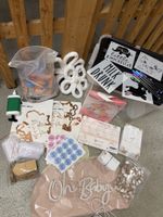 Babyshower Deko Set / Gender Reveal Zubehör – grosses Paket