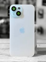 Vitre Cache Arrière iPhone 15 plus Bleu