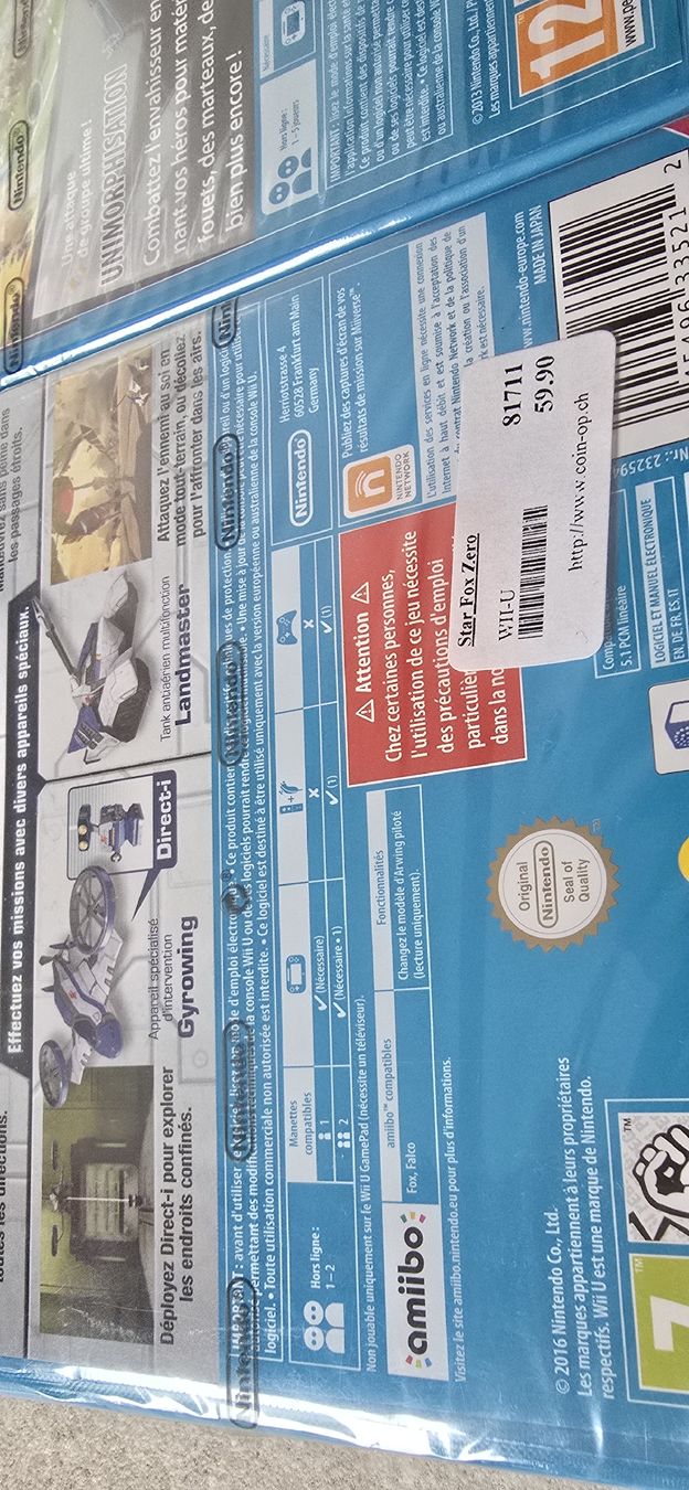 Nintendo Spiele: Wii U Sealead, neuf sous blister – Neu und originalverpackt aus Le Noirmont von desoto55 2
