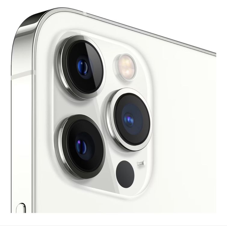 Apple iPhone 12 Pro Max 128 GB Silber mit Zubehör