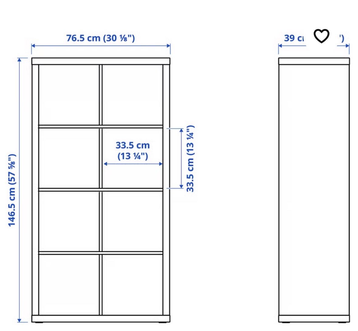 Scaffali: Ikea Expedit 79x150cm – Usato da Staufen venduto da PeterL1988 1