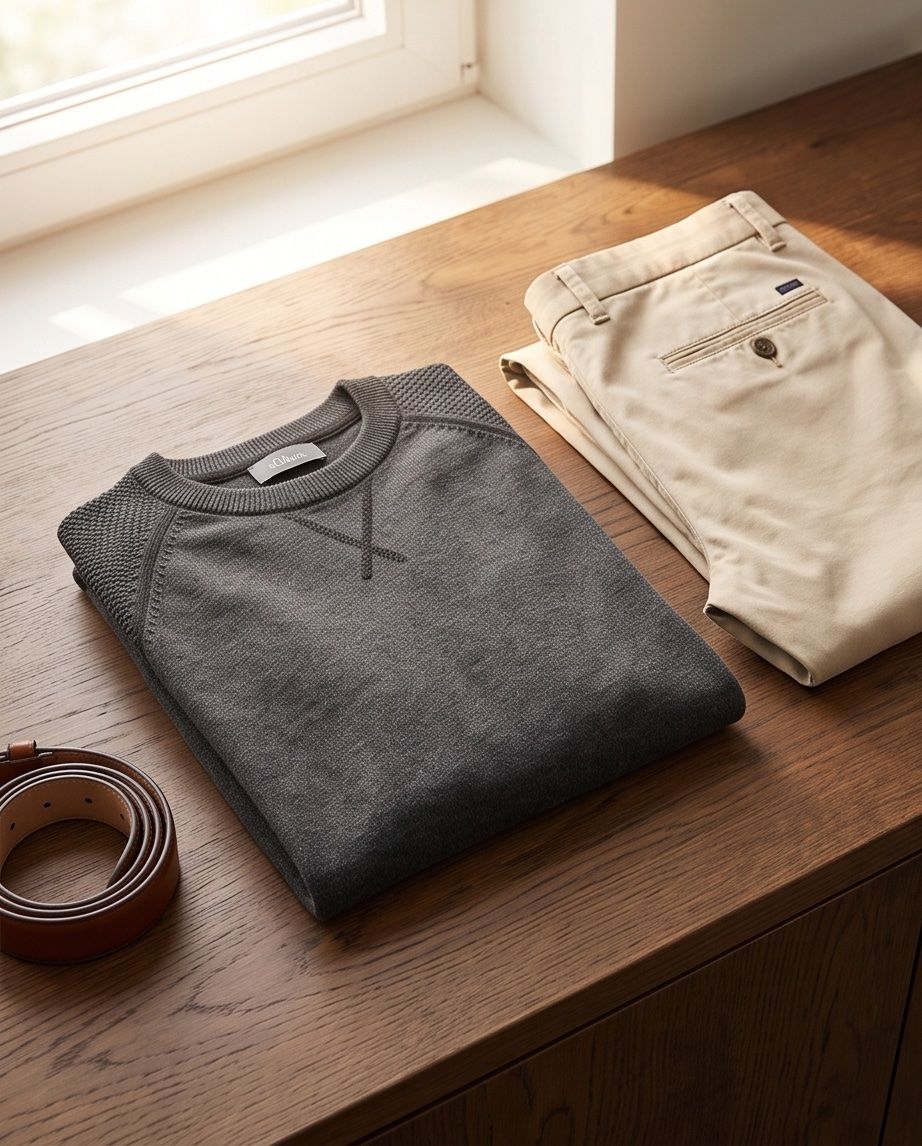 S.Oliver Pullover & Sweatshirts: S.Oliver pull homme - très bon état - taille M – Gebraucht aus Vuisternens-Romont von gol_xp6p