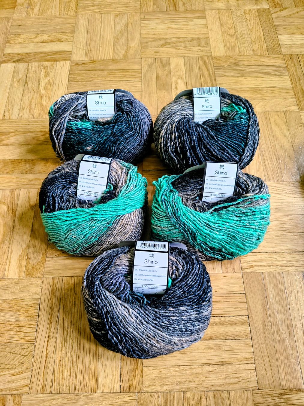Lana: 5x Noro "Shiro" Garn 30% Kaschmir 30% Seide – Nuovo e nell'imballaggio originale da Liebefeld venduto da manyawoods 1