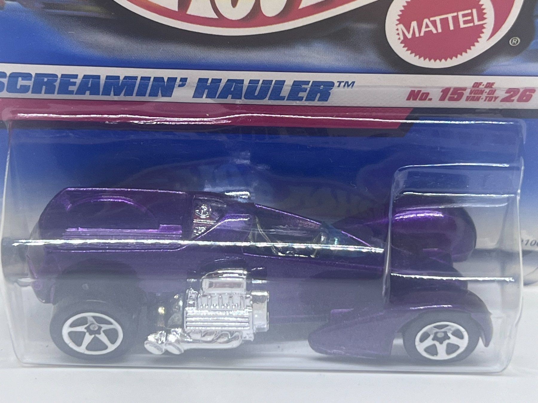 Hot Wheels Modellini d'auto: Hot Wheels Screamin' Hauler – Nuovo e nell'imballaggio originale da Wildegg venduto da LaaBoutique 2