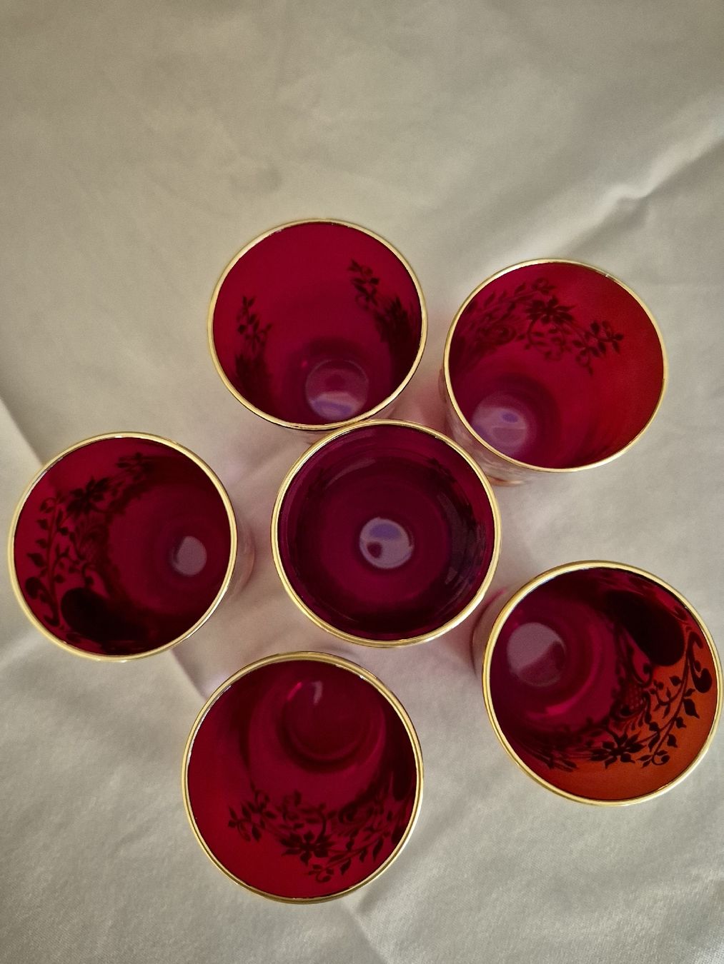 Murano Caraffe: Murano Glas Set, Karaffe und 6 Gläser, Handarbeit – Usato da Eschlikon TG venduto da zuzanka80 6