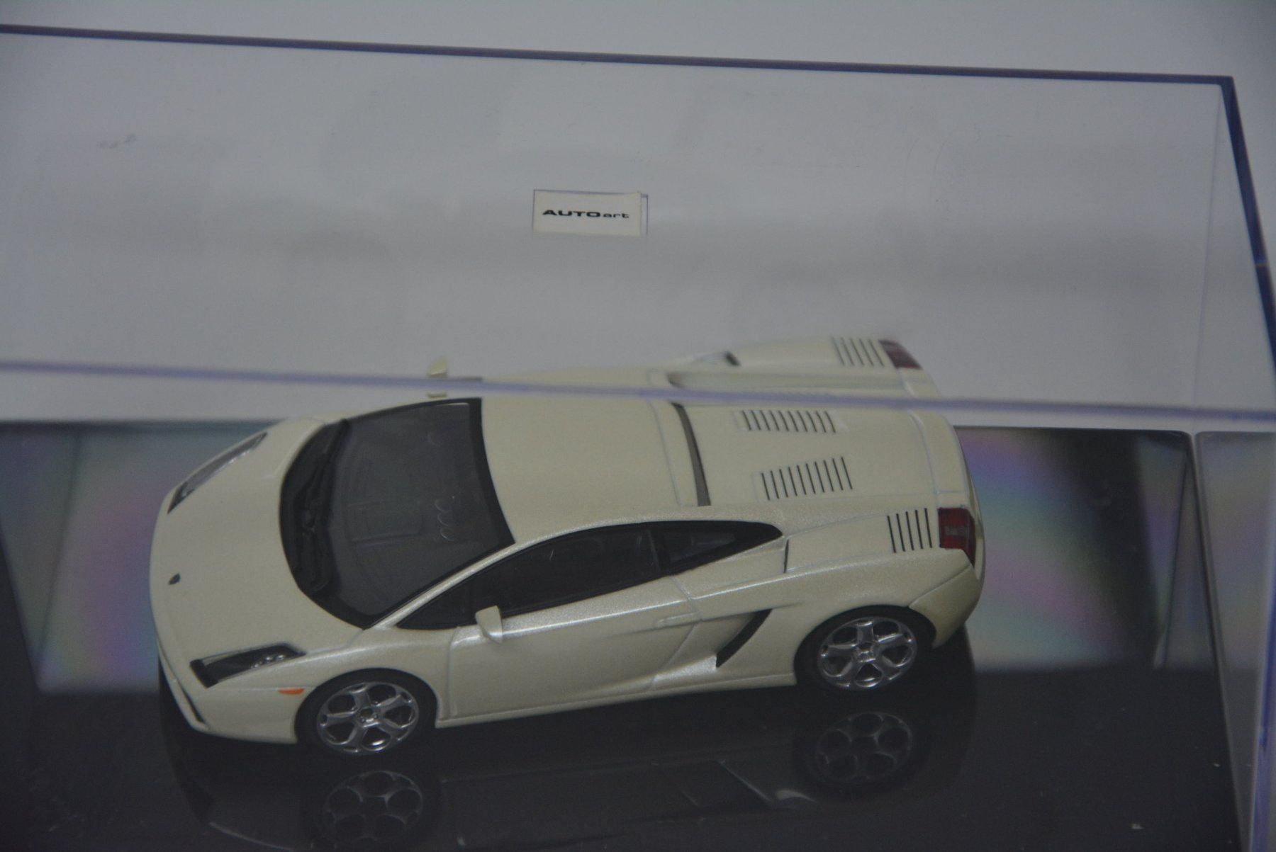 Lamborghini Modellini d'auto: Lamborghini Gallardo , Balloon White , AUTOart , 1:43 – Nuovo e nell'imballaggio originale da Goldach venduto da Feivel9 5