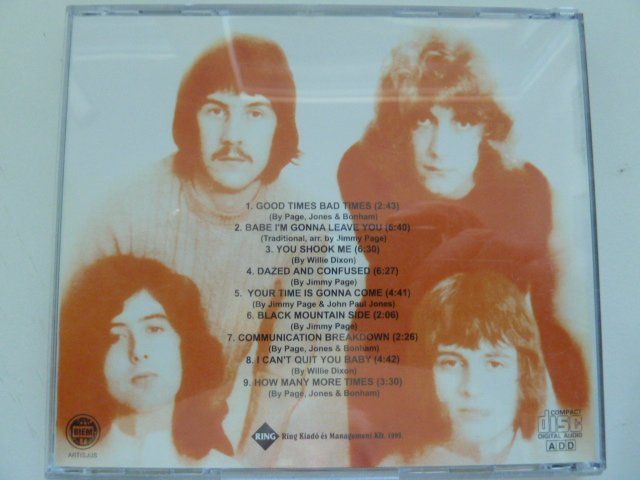 CD: Led Zeppelin - I  (Ungarn Edition) – Usato da Au ZH venduto da sikoku 2