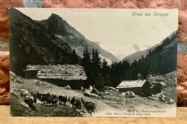 GRUSS aus CURAGLIA - Medelsergletscher - Val Medel Gletscher