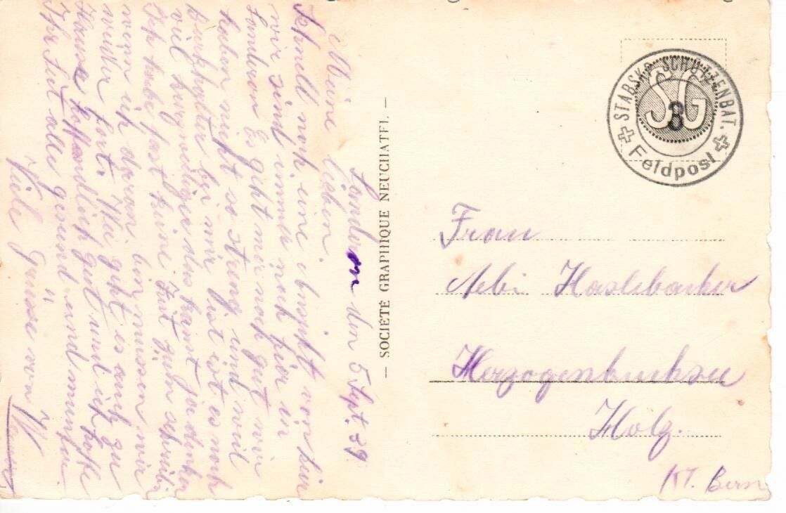 Cartoline postali: Le Landeron – Usato da Wolhusen venduto da Curver9 1