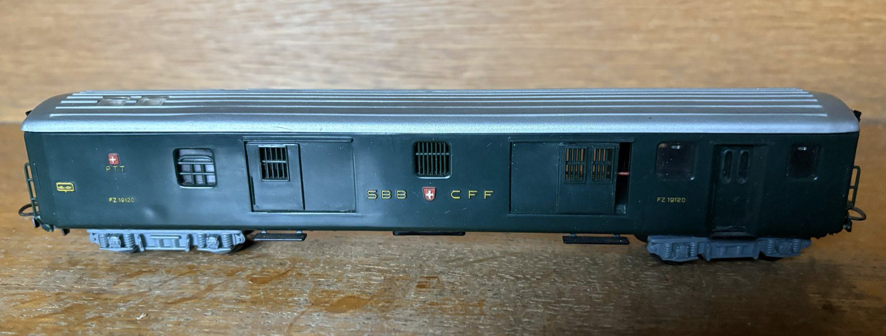 Hag Modellini di ferrovie: Hag H0 SBB Gepäckwagen – Usato da Ebnat-Kappel venduto da pourlemerite 1