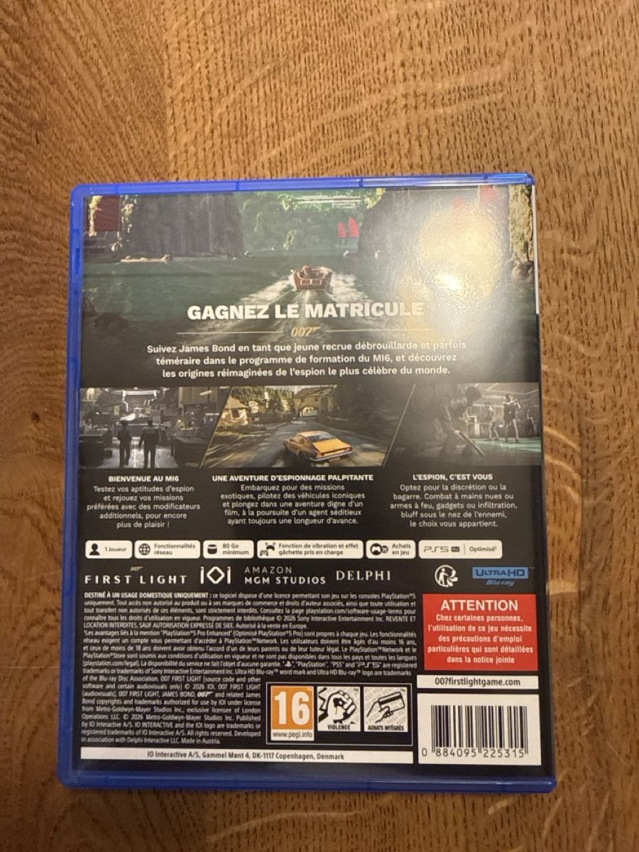 Sony Spiele: Jeu PS5 007 First Light occasion – Gebraucht aus Oron-le-Chatel von cycy666 2
