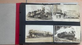 Portfolio de photographies anciennes locomotives USA B&M