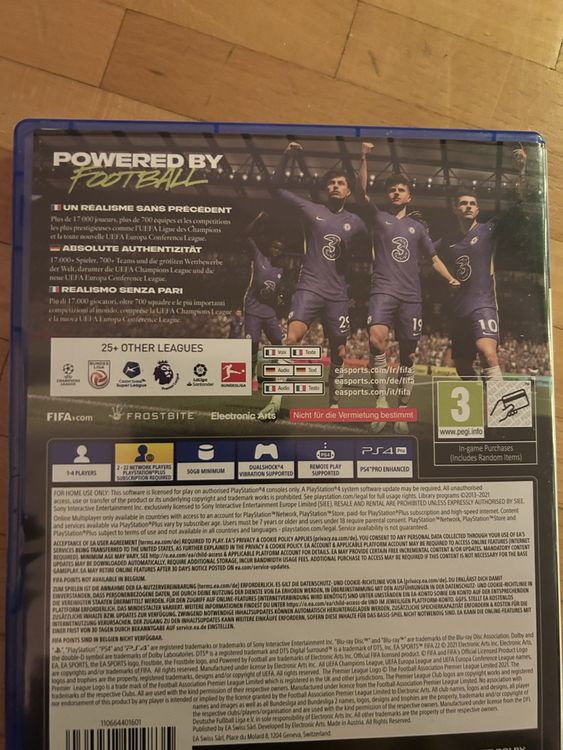 Sony Giochi: Fifa 22-EA sports für Playstation 4 – Usato da St Gallen venduto da kon_2nnp 1