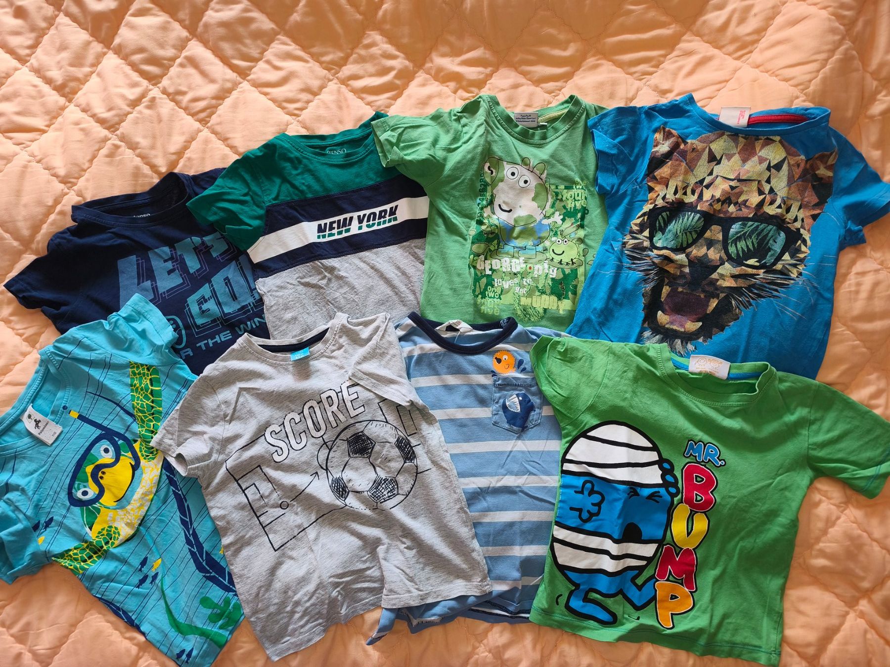 Camicie, T-shirt & Polo: 19St. T-Shirts, Gr. 110 – Usato da Bätterkinden venduto da rai_ctw5 1