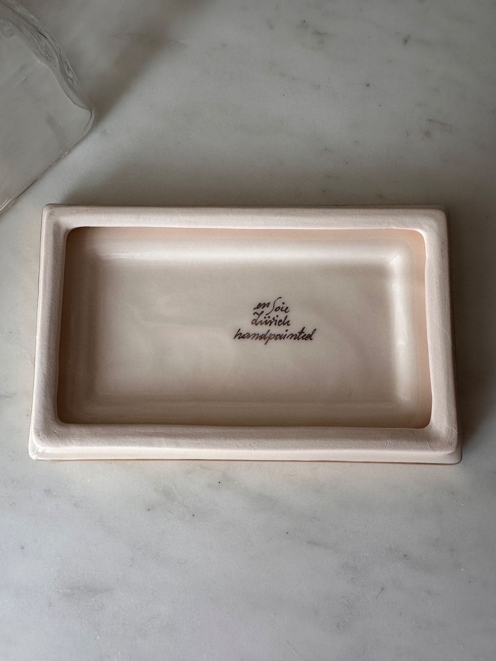 Sonstiges Geschirr: enSoie Butterdose Lily – Neu (gemäss Beschreibung) aus Illnau von Cnordsee 5