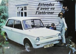 NEUWAGEN PROSPEKT | SUNBEAM - IMP DE LUXE | AB 02.1969 - FR