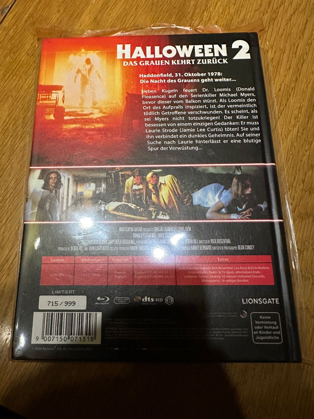 Alle DVDs: Halloween 2 Mediabook NSM – Neu (gemäss Beschreibung) aus Benken ZH von Audi-erich 1