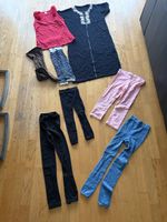 Mädchen Kleiderpaket Gr.  134 / 140 Kleid, Leggins, Shirt