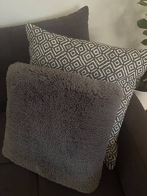 Divani: Ecksofa / Wohnlandschaft Anthrazit – Usato da Horgen venduto da homelyworld24 2