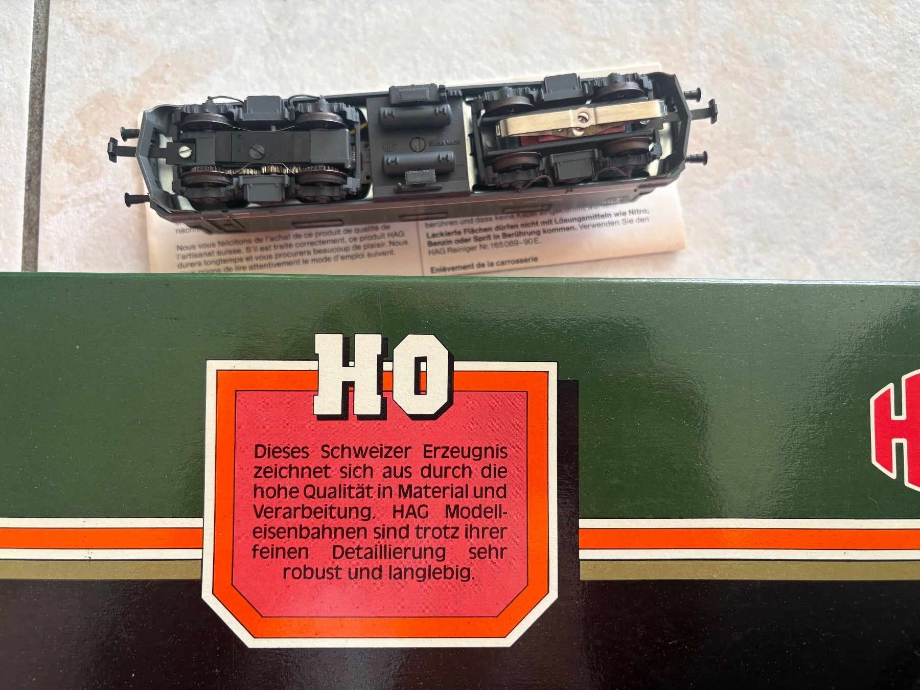 Hag Modellini di ferrovie: Hag Elok Re 4/4 " SBB 11224 – Nuovo (secondo la descrizione) da Hauterive NE venduto da eriamch 4