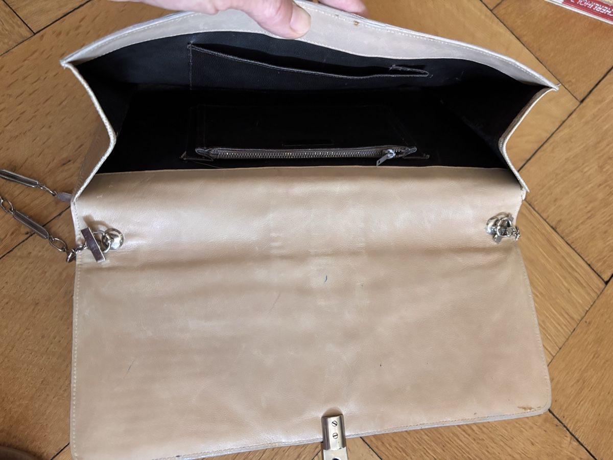 Taschen für Damen: Handtasche aus echtem Leder, Vintage – Gebraucht aus Zürich von gucks 7