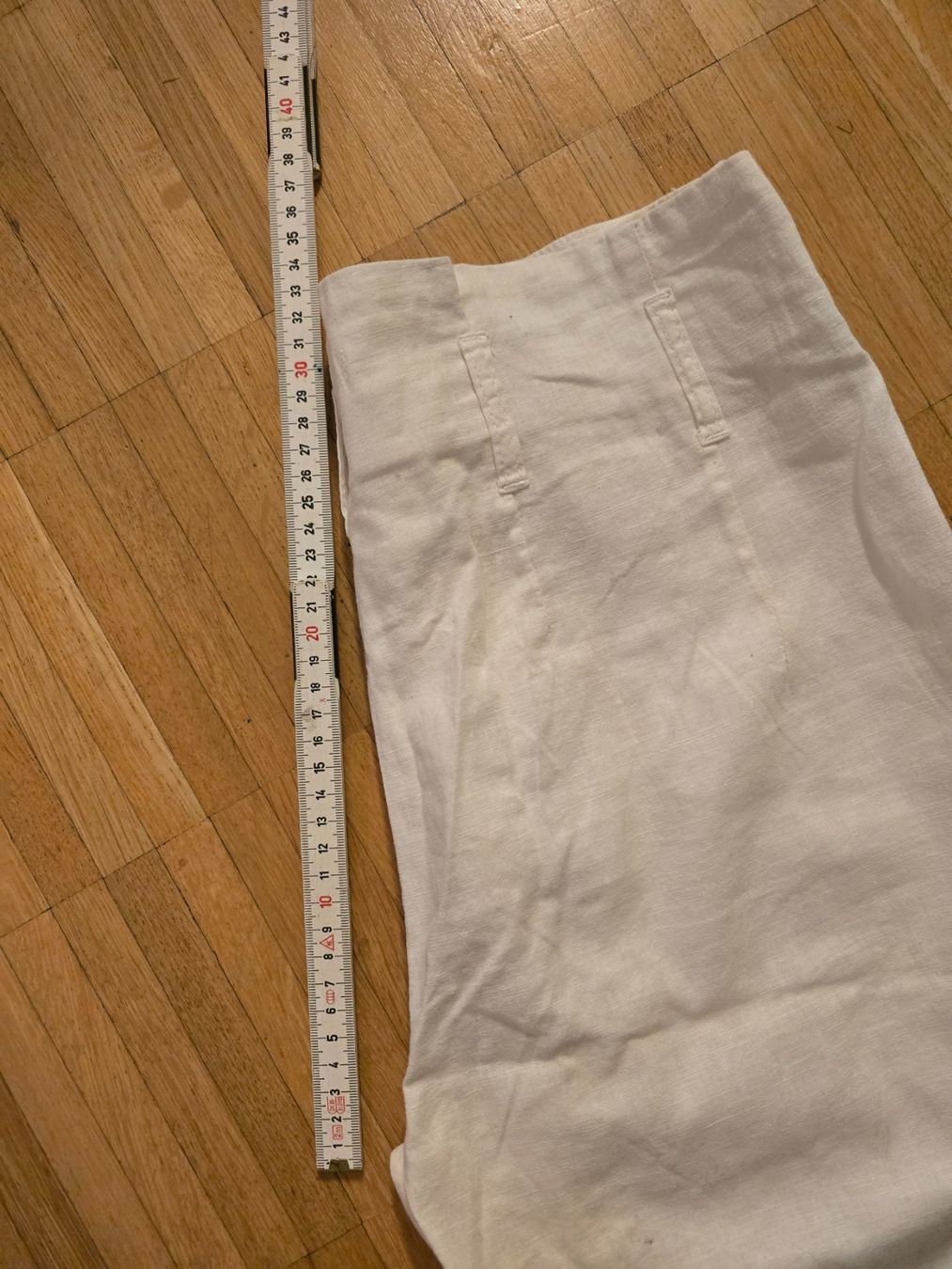 Pantaloni: Weisse Leinenhose – Usato da Laufenburg venduto da may_r2st 5