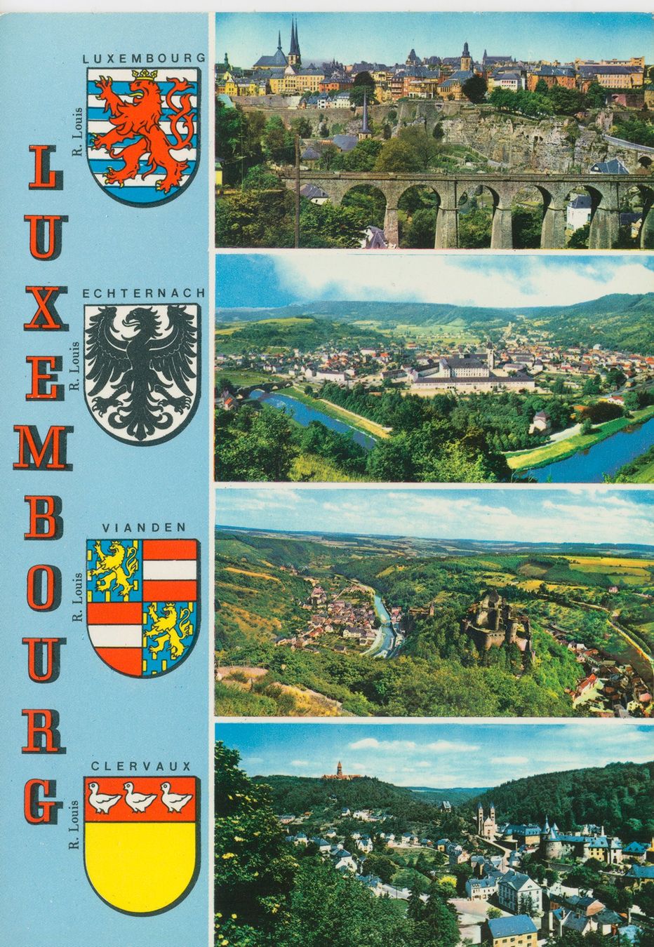 Cartoline postali: Postkarte ungelaufen Luxembourg – Nuovo (secondo la descrizione) da Liesberg venduto da Mikado1965