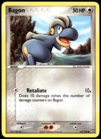 Bagon 43/108 Pokémon EX Power Keepers (2007)